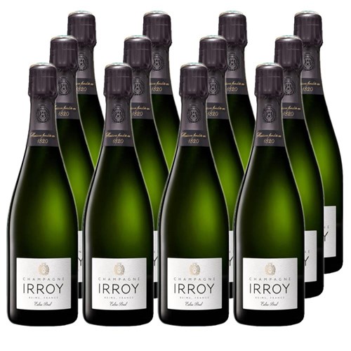 Irroy Extra Brut Champagne 75cl Crate of 12 Champagne
